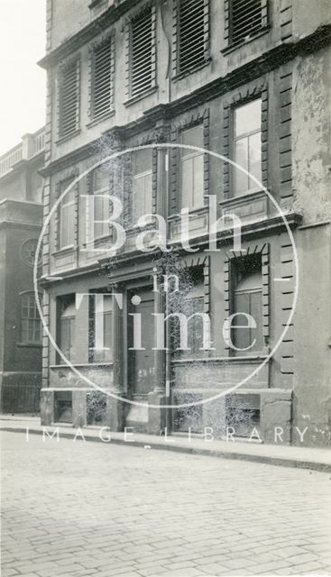 Old Bath Chronicle office, St. James's Street (South), Bath c.1930