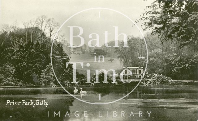 Prior Park - Palladian Bridge, Bath c.1915