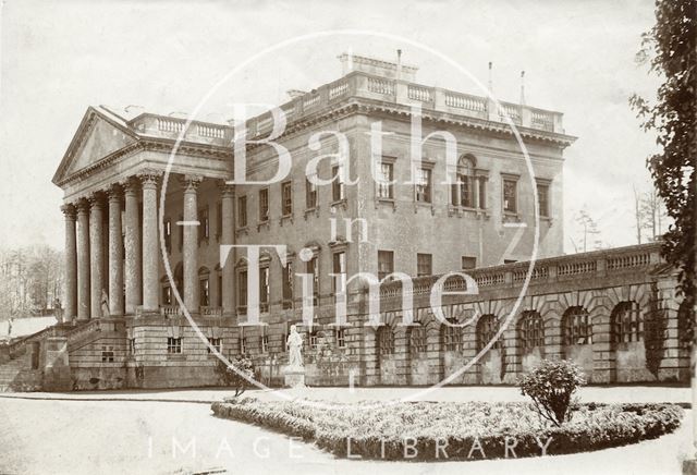 Prior Park - general view of the main block, Bath c.1904