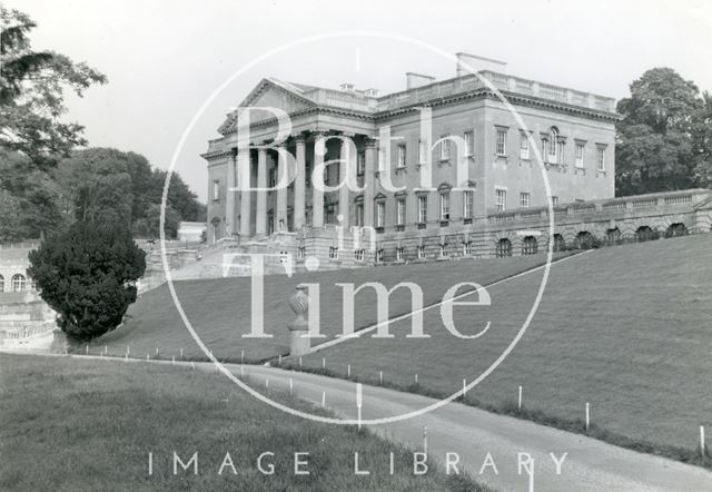 Prior Park - main buildings from the north, Bath c.1960?