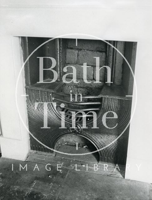 Fireplace, Marshal Wade's House, 14, Abbey Church Yard, Bath 1976