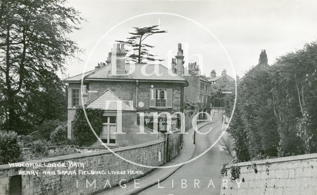 Henry Fielding's House, Widcombe Lodge, Bath c.1920