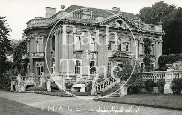 Widcombe Manor, southwest view, Bath c.1930