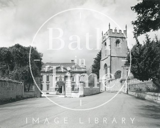 Widcombe Manor and Widcombe Old Church (St. Thomas à Becket), Bath c.1975