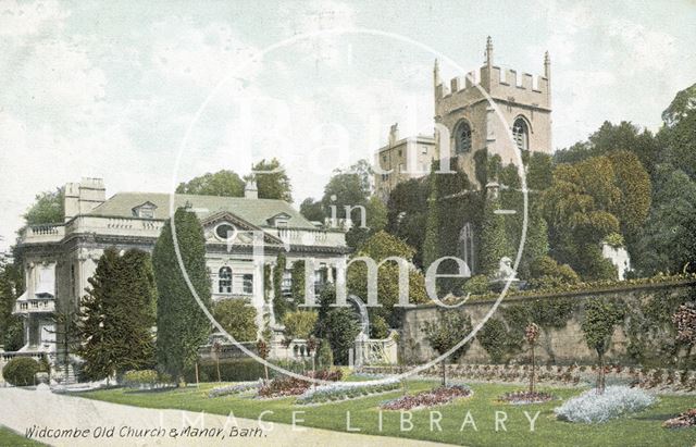 Widcombe Old Church and Manor, Bath c.1910