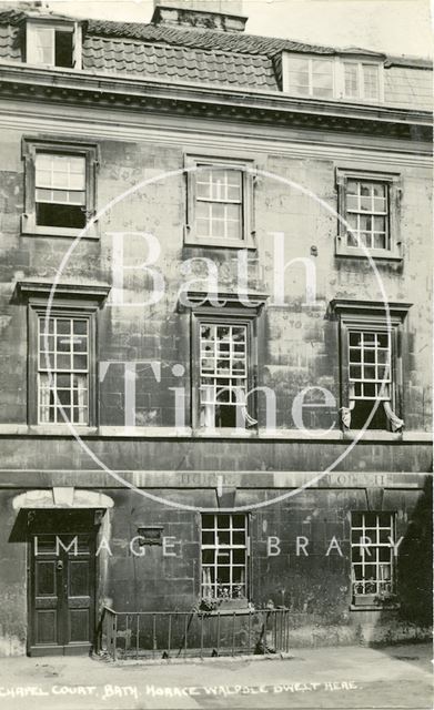 Horace Walpole's House, Chapel Court, Bath c.1930