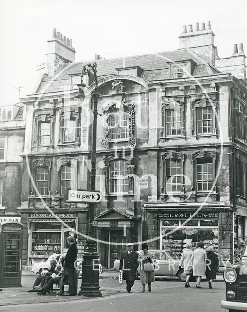 Rosewell House, Kingsmead Square, Bath 1969