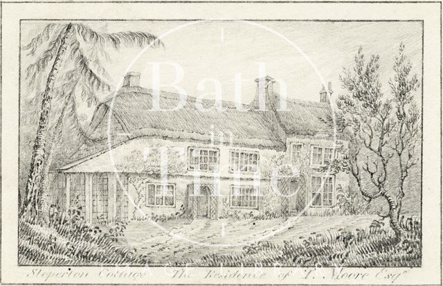 Sloperton Cottage, Bromham, Wiltshire, residence of Thomas Moore c.1830