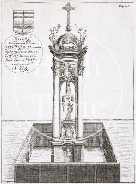 The Melfort Cross in the Cross Bath, Bath 1691