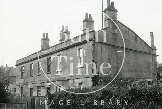 Cottage at south side of Spa House, Lower Swainswick 1971