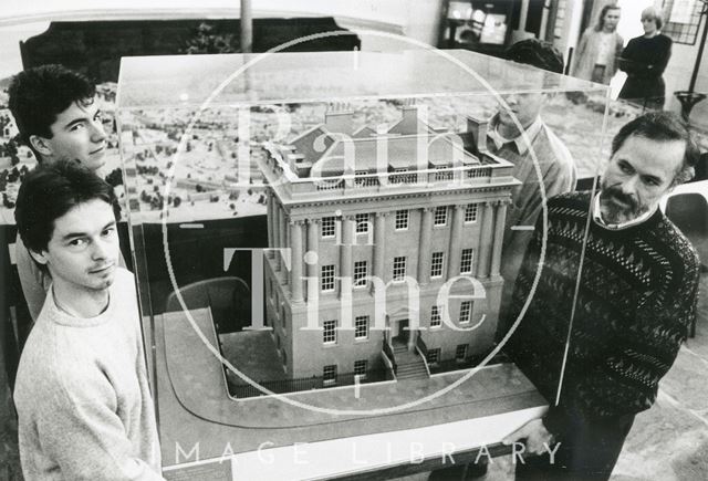 Scale model of Number One Royal Crescent, Bath 1989