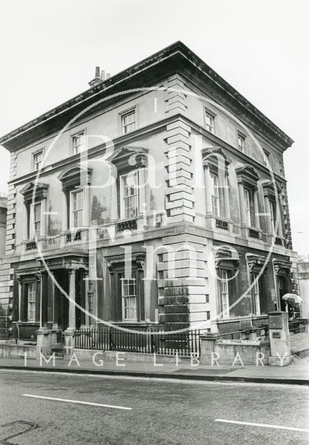 Registry Office, Charlotte Street (formerly Savings Bank), Bath c.1992