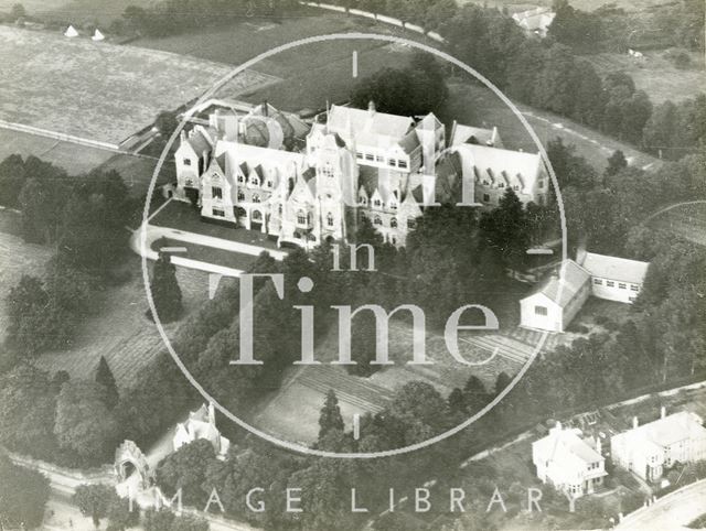 Aerial view of Royal School, Lansdown, Bath c.1930