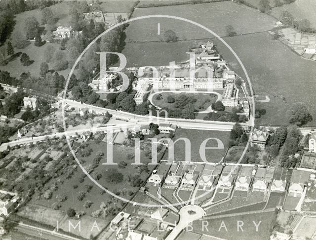 Aerial view of the Partis College, Bath c.1930