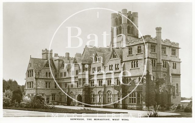 The Monastery, west wing, Downside Abbey, Somerset c.1950?