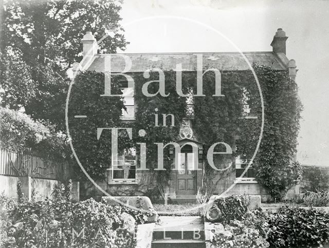 Cottage in the grounds of Vellore House, Bath c.1910