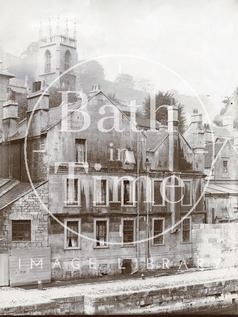 Rear view, Cold Bath House, 26, Claverton Street, Bath c.1903