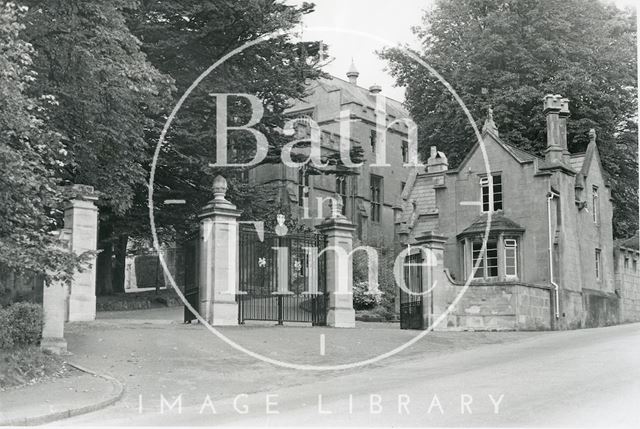 Entrance to Kingswood School, Bath 1969