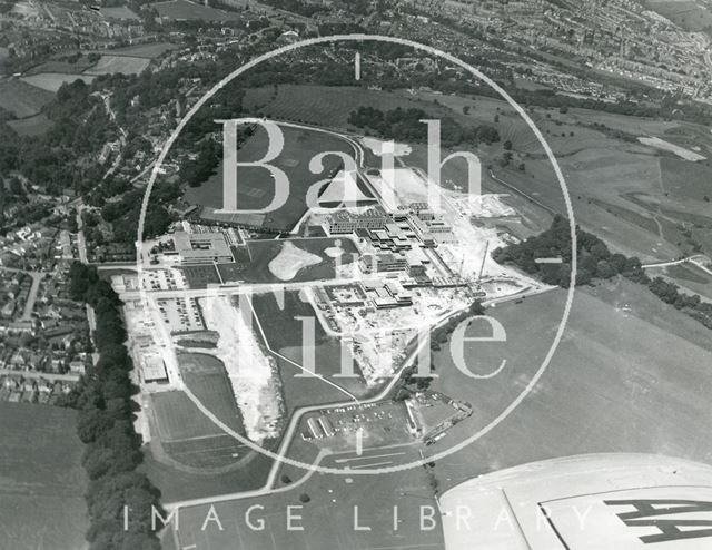 Aerial view of Bath University of Technology 1970