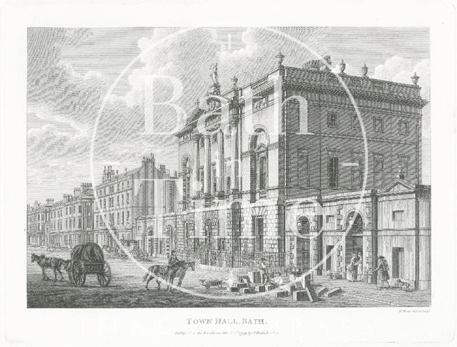 Town Hall now the Guildhall, Bath 1794