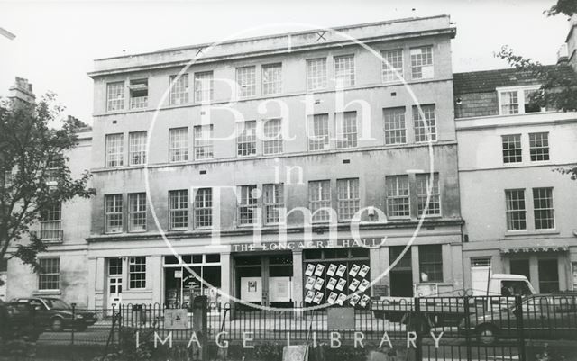 Longacre Hall, Walcot, Bath 1987