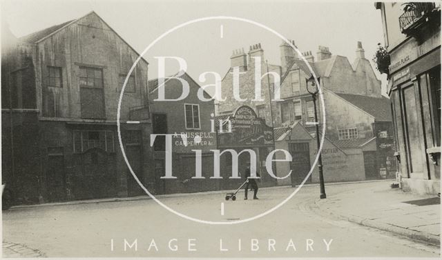 Henry Street from Manvers Place, Bath c.1915