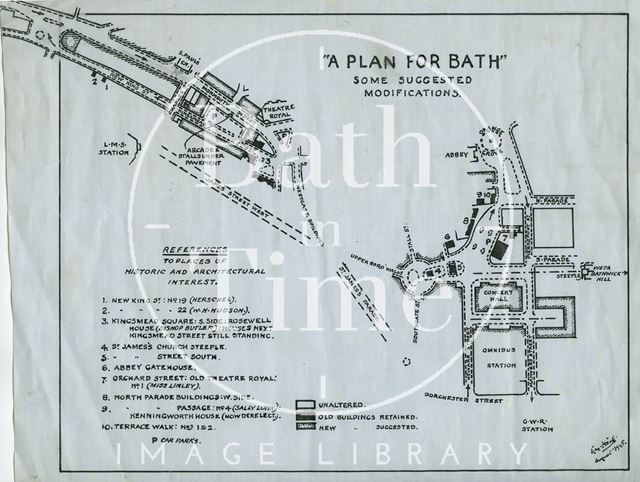 A Plan for Bath 1945