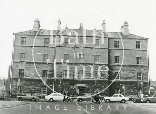 St. John's Buildings, Avon Street, Bath 1973