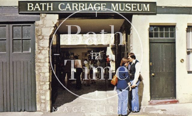 Bath Carriage Museum, Circus Mews, Bath c.1980