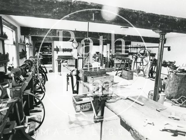 Brass Finishing Shop, Camden Works Industrial Museum, Bath 1978