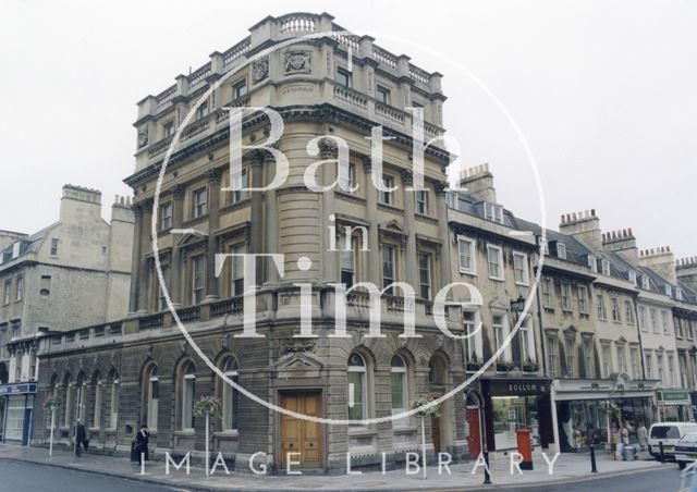 Environmental Centre (formerly National Westminster Bank), George Street and Milsom Street, Bath 1993