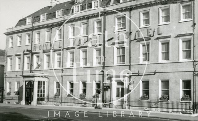 Royal York Hotel, York Building, George Street, Bath c.1960