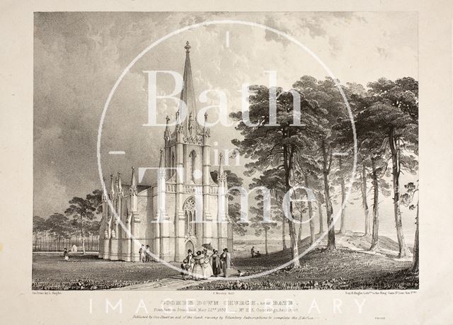 Combe Down Church, near Bath c.1835