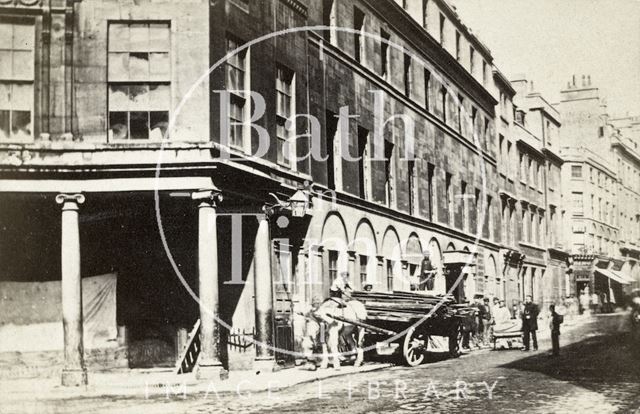 White Hart Inn, Stall Street, Bath c.1867