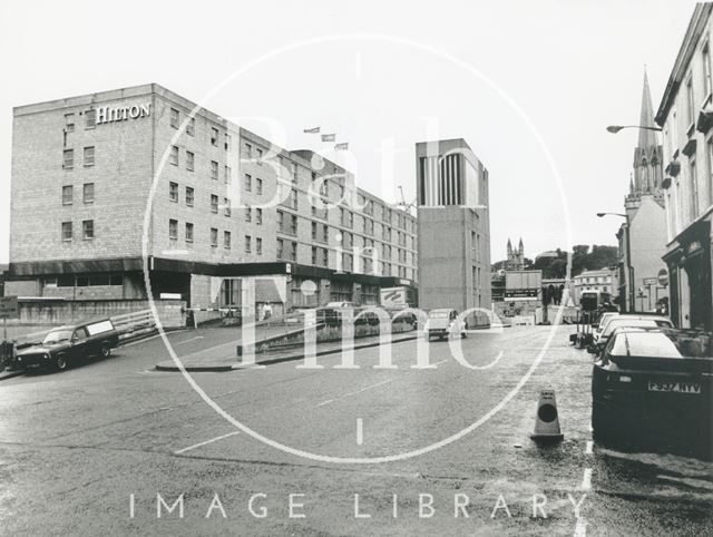 Hilton Hotel, formerly the Beaufort Hotel, Bath 1988