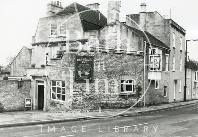 The Old Crown Inn, Upper Weston, Bath 1989