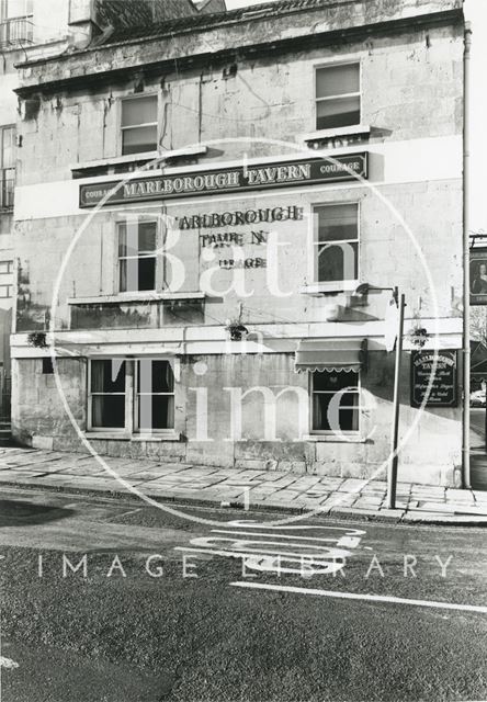 Marlborough Tavern, Marlborough Buildings, Bath 1989