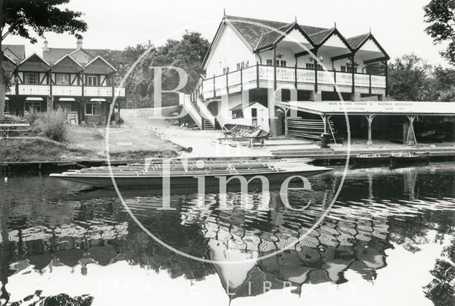 Bath Boating Station and Boatman Restaurant, Bathwick, Bath 1992