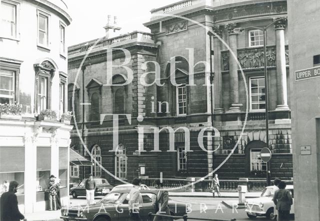 Guildhall from the north (Old Technical School), Bath c.1980?