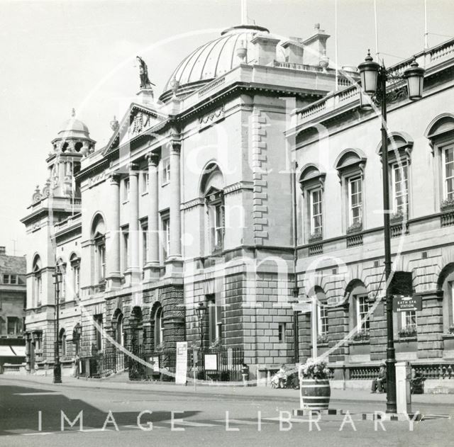 Guildhall, High Street from the southwest, Bath c.1950