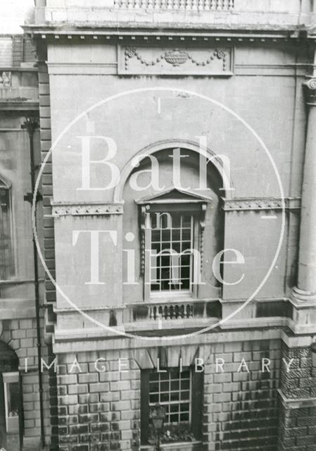 Guildhall front elevation and main entrance, Bath c.1980