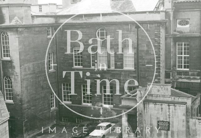 Guildhall rear elevation, Bath c.1980