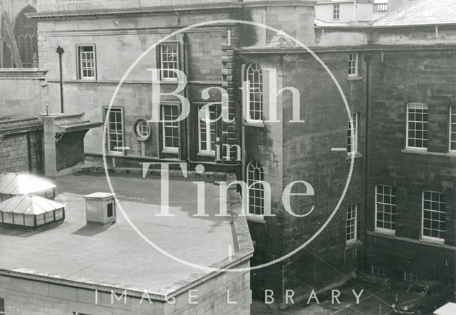 Guildhall rear elevation, Bath c.1980