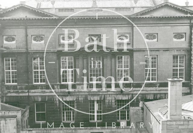 Guildhall rear elevation, Bath c.1980