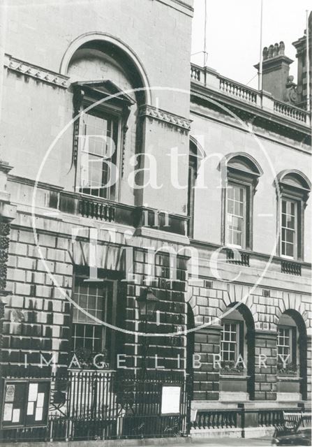 Guildhall, High Street from the south, Bath c.1980