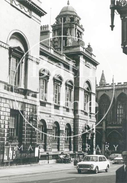 Guildhall, High Street from the south, Bath c.1980