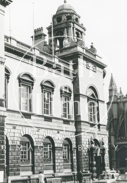 Guildhall, High Street from the south, Bath c.1980