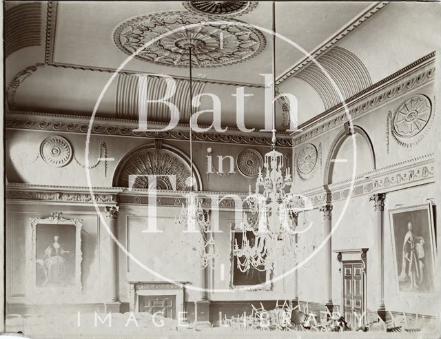 Banqueting room, Guildhall, Bath c.1903