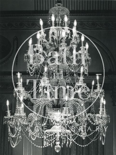 Guildhall Banqueting Room chandelier, Bath c.1960