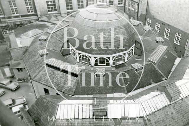 Guildhall Market roof, Bath c.1980?